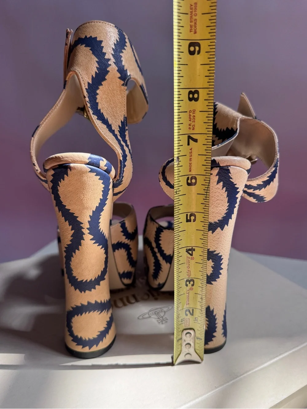 Vivienne Westwood SS13 BRAND NEW ELEVATED REGENT SLAVE SANDAL SQUIGLLE IT38 US8